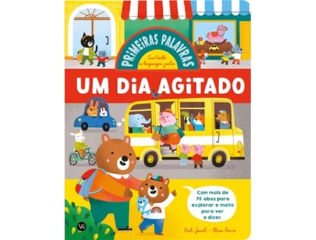 Livro Primeiras Palavras - Um Dia Agitado De Kat Jewel (português Do Brasil)