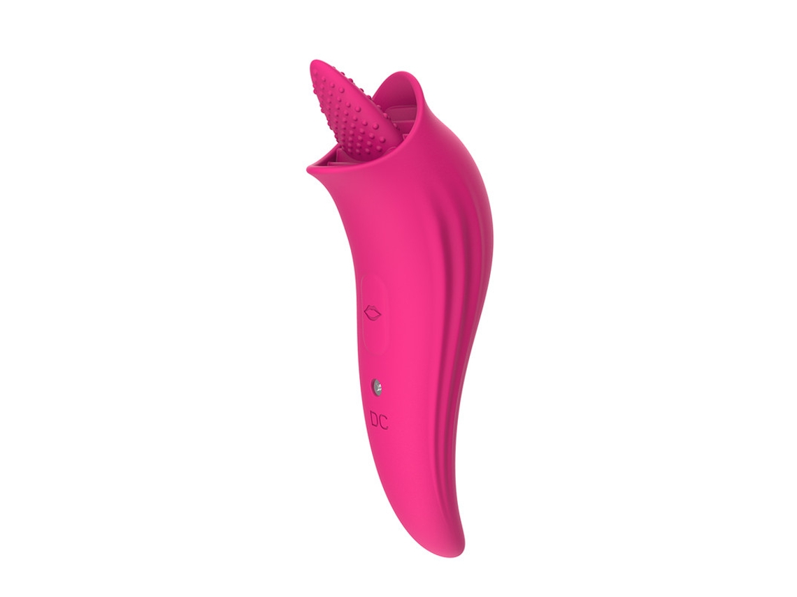 Vibrador De Massagem Para Estimulao De Lngua Feminina (vermelho)