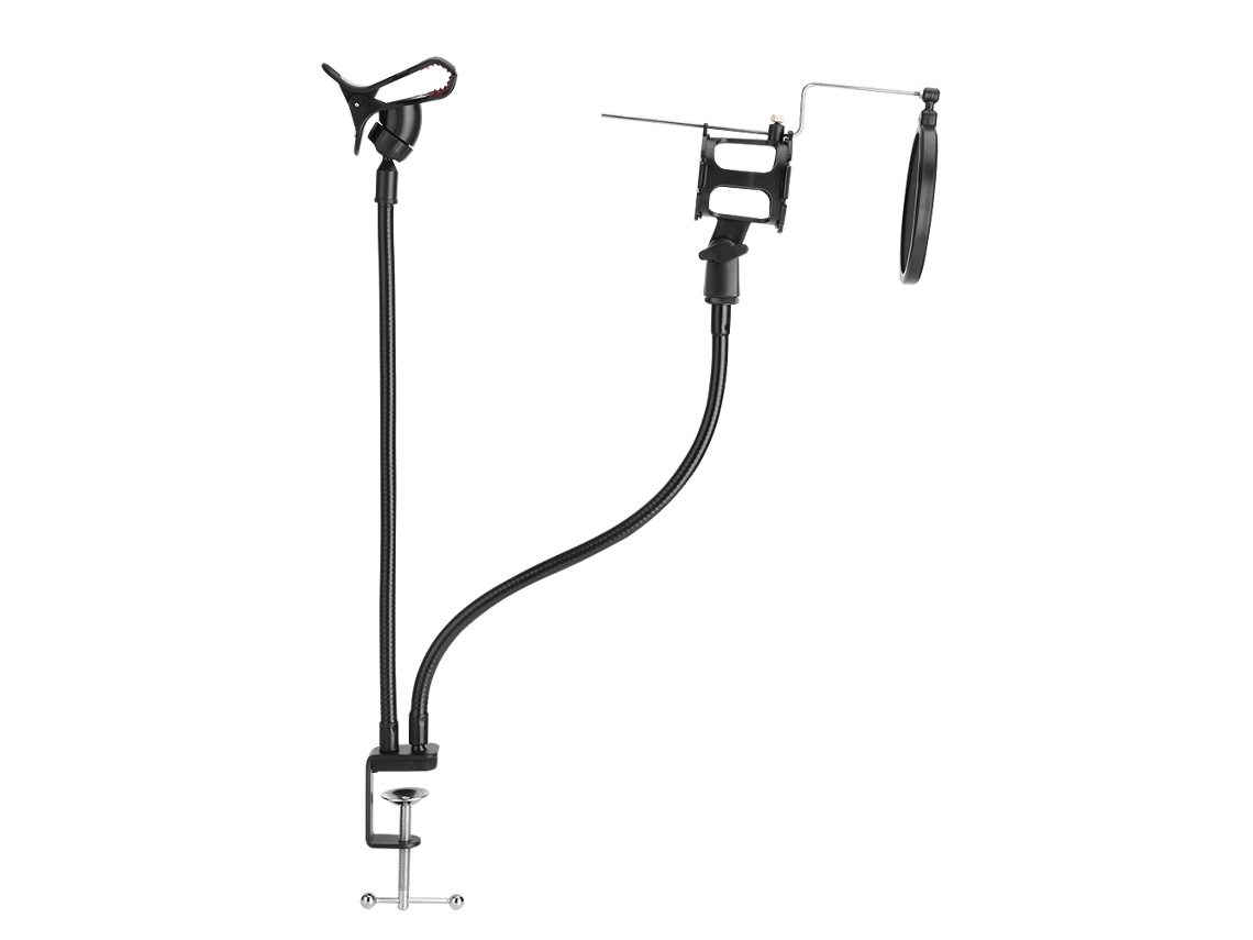 Suporte para microfone e telefone para KTV móvel EOOCOO