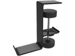 Support De Casque Élégant En Aluminium Sans Perçage, Support De Bureau À Clipser En Métal Pour Casque De