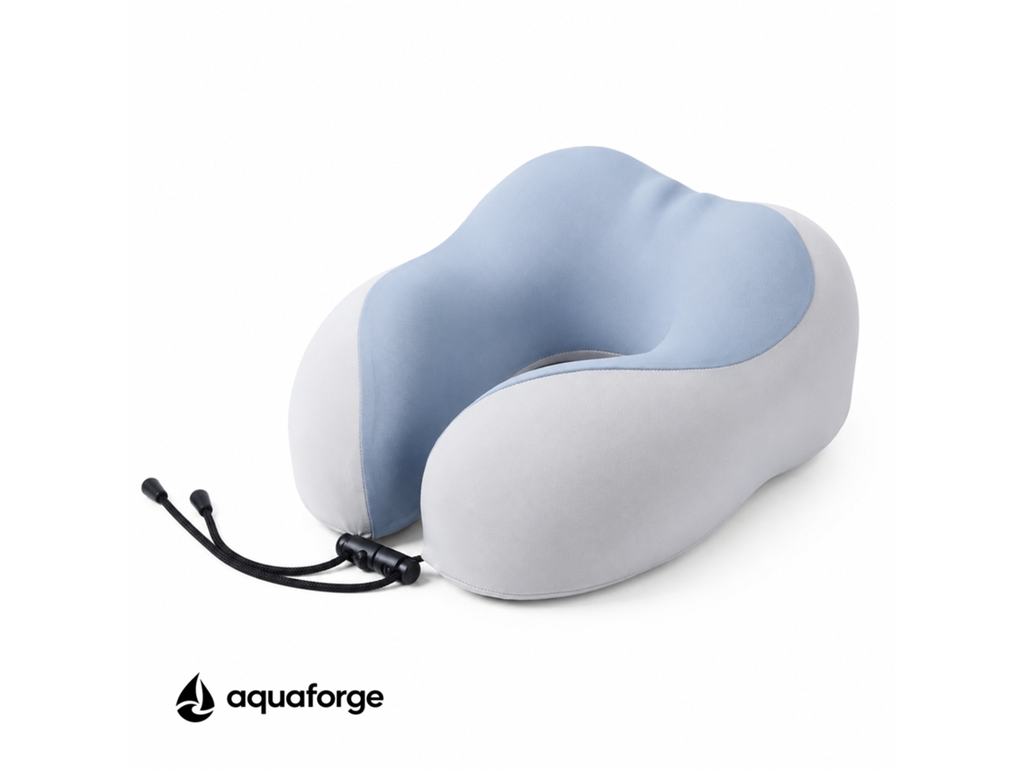 Almofada Cervical Ergonómica Espuma Viscoelástica Capa Removível