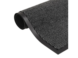 Vidaxl Tapete Controlo De Pó Retangular Tufado 80x120 Cm Antracite