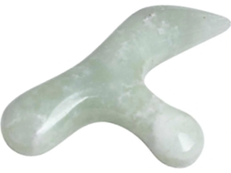 Massageador De Pés Em Jade Natural, Ferramenta Para Massagem Acupuntura E Alívio Da Dor Nos Pés.