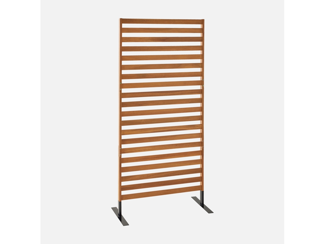 Biombo Dobrável de Madeira para Exterior 80 Cm Interior/Exterior Madeira SWEEEK