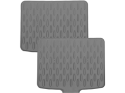 Tapete Escorredor De Pia Cozinha Lalafina, Tapete Grande De Silicone Antiderrapante 40x33 Cm, Tapete Escorredor Para