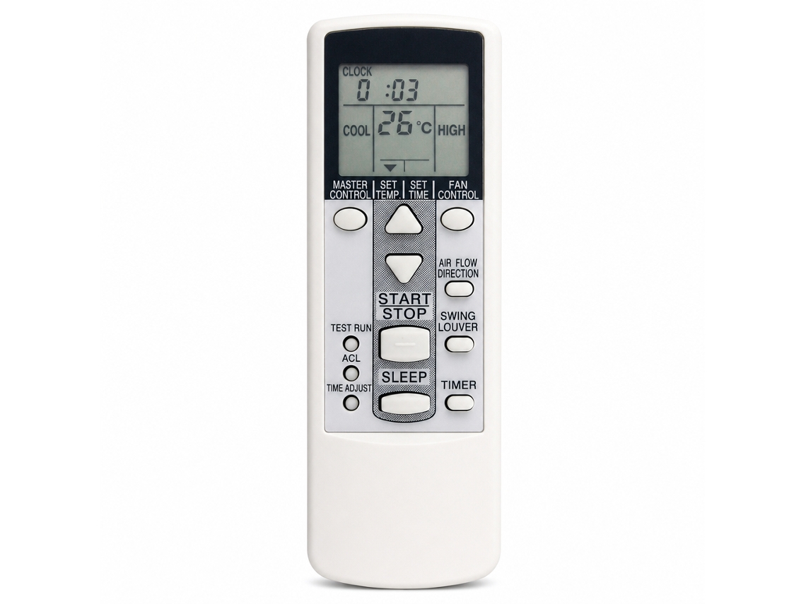 Comando À Distância Para Ar Condicionado Compatível Com Fujitsu Ar-dj8, Ar-dj18, Ar-dj19, Ar-dj20, Ar-dl2, Ar-dl15