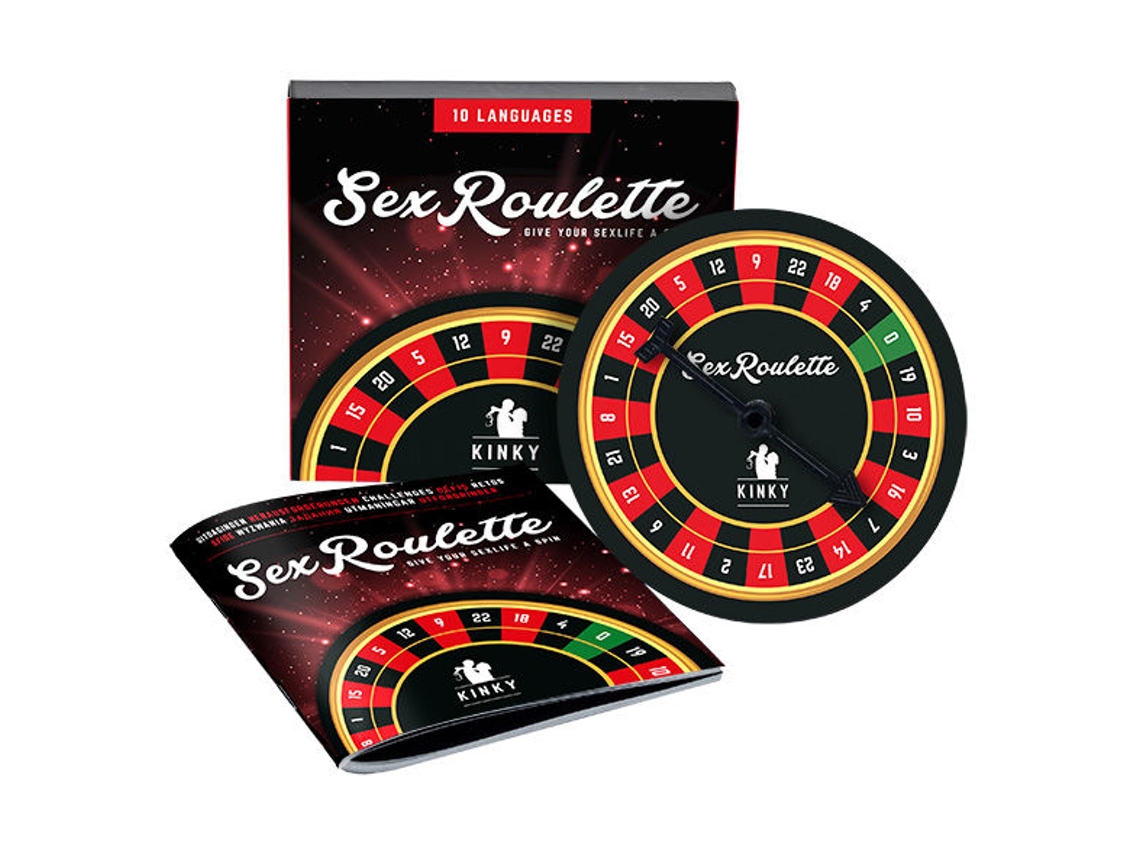 Jogo Erótico TEASE&PLEASE Sex Roulette Kinky (NL-DE-EN-FR-ES-IT-PL-RU-SE-NO)