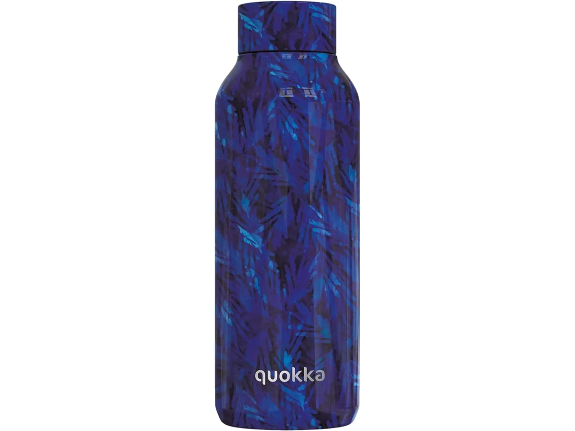 Garrafa Térmica 510 Ml De Parede Dupla Com Decoração Floresta Noturna