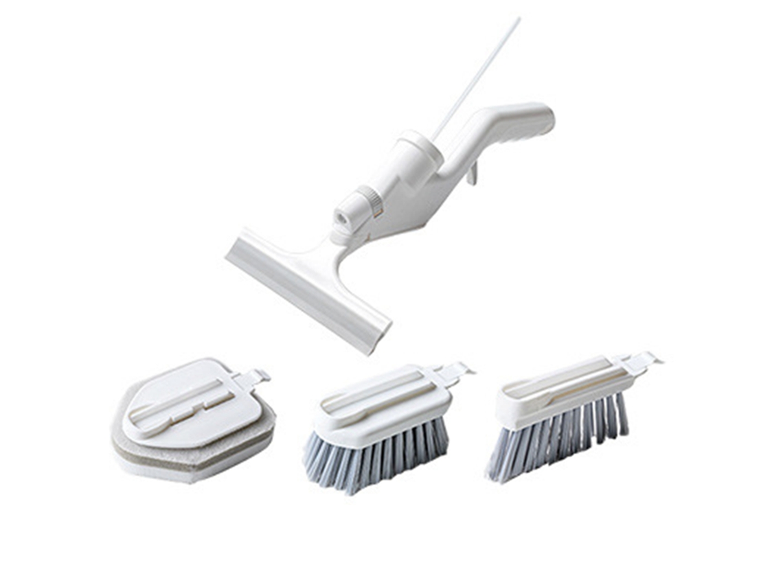 Baok-set De 4 Escovas De Limpeza De Janelas Multifuncionais Com Spray Para Casa, Cozinha E Banheiro
