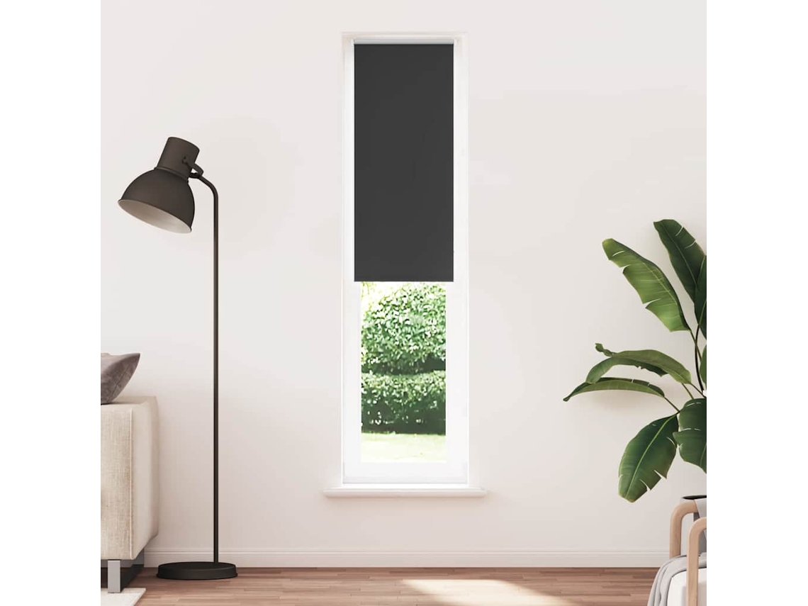 Vidaxl Persiana De Enrolar 45x210 Cm Largura Tecido 40,7 Cm Poliéster