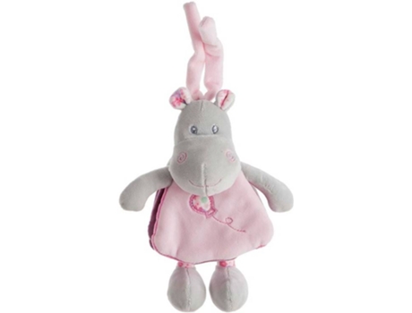 Livro  Hippo (Rosa - 22 cm)