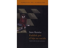 Livro Kaddish Por El Hijo No Nacido de Imre Kertész (Espanhol)