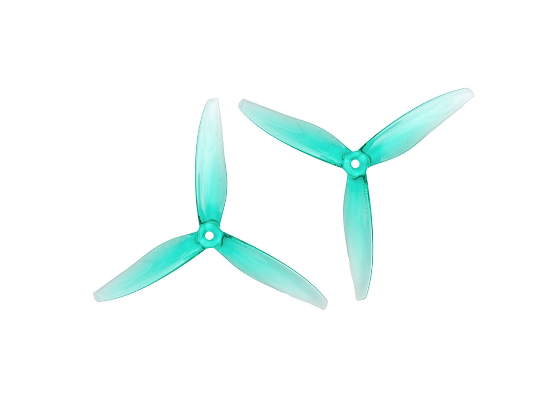 Hélices Gemfan 6045 de 6,0x4,5 Polegadas com 3 Pás, Verdes , para Drones de Corrida Fpv Estilo Livre (diy). MDUG (6 Pares)