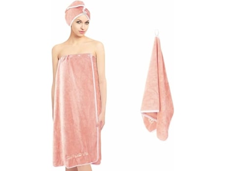 Toalha De Sauna Feminina Grande, Elástica, Ajustável, Grande, Toalha De Banho Feminina (70x150cm) Turbante De Secagem Rápida Toalha De Microfibra