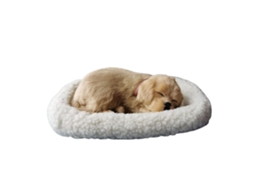 Brinquedo Cachorro Adormecido Realista com Respiração Pelúcia Boneca com Almofada para Crianças Decoração