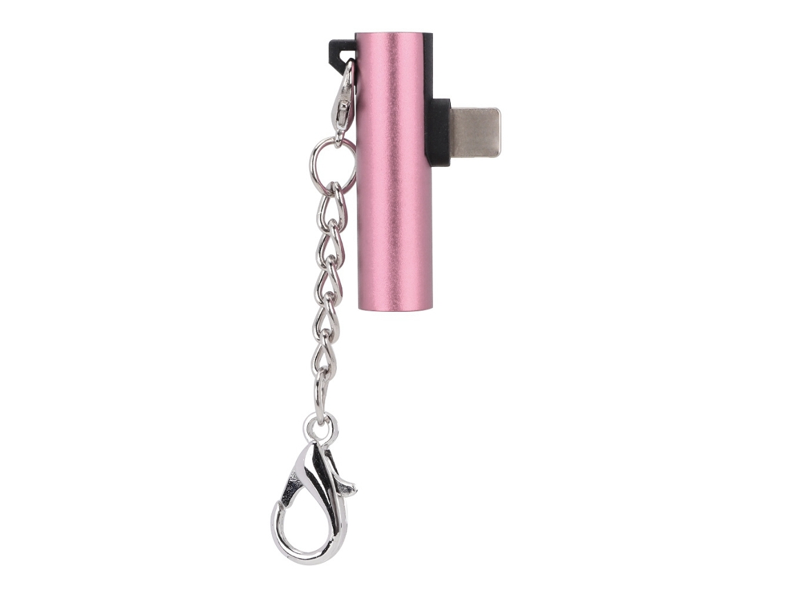 Adaptador LAXISCREED para Iphone7/8 com Chaveiro Multifuncional
