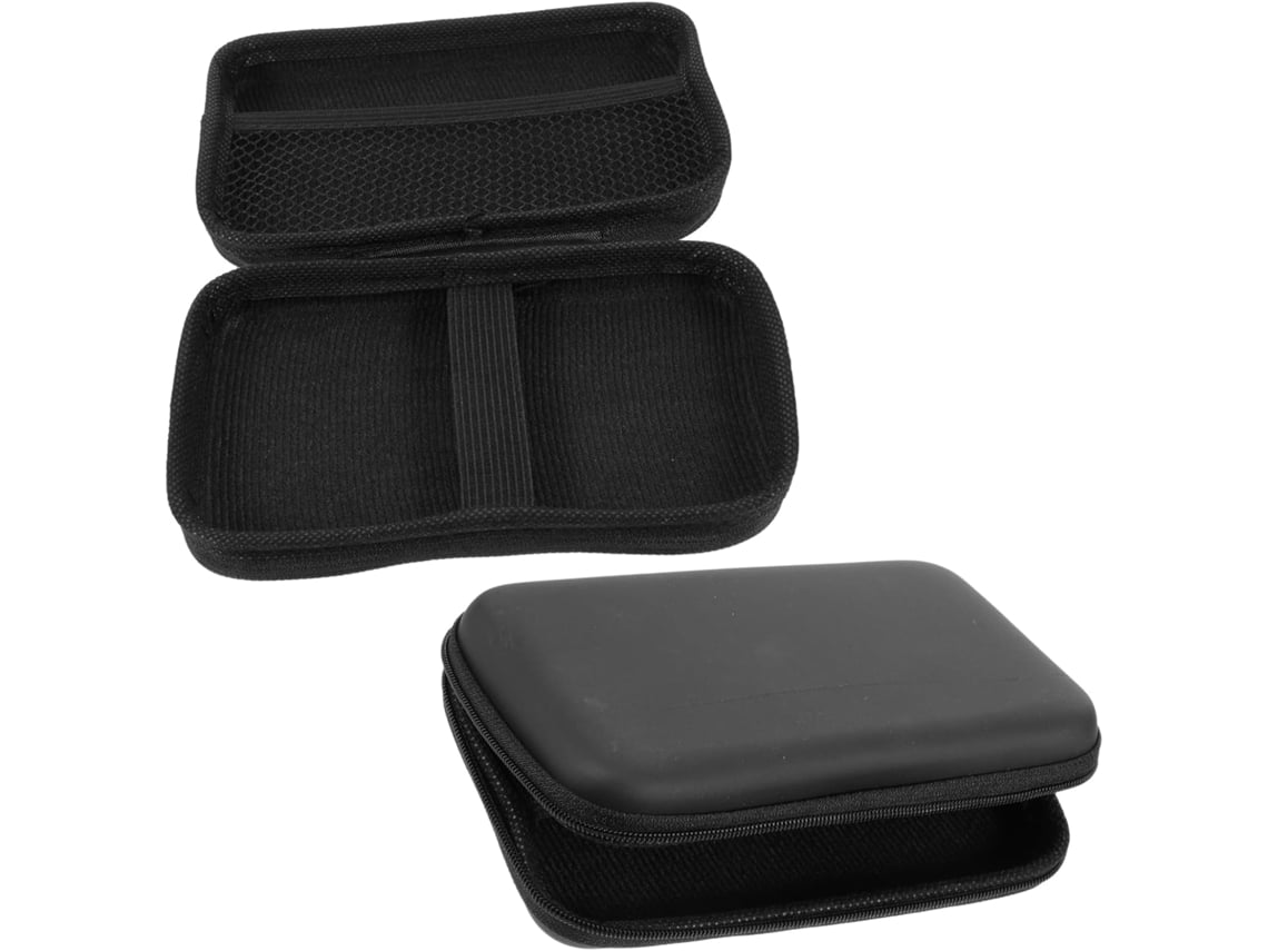 Organizador Eletrônico Portátil De Viagem Em Duas Peças Com Múltiplos Compartimentos Para Cabos Usb E Acessórios, Durável E Compacto Gokoco