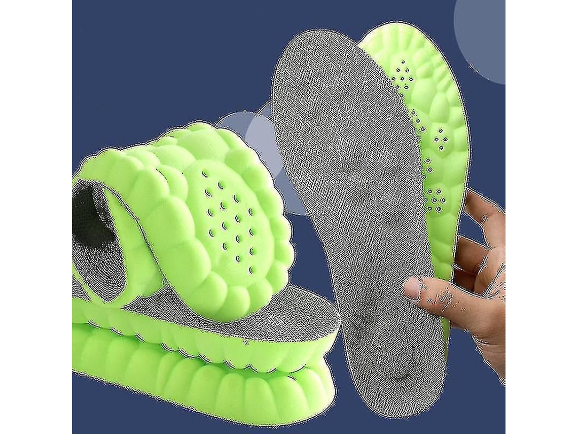 Insoletas 4d Cloud para Caminhadas e Treinos com Amortecimento e Respirabilidade
