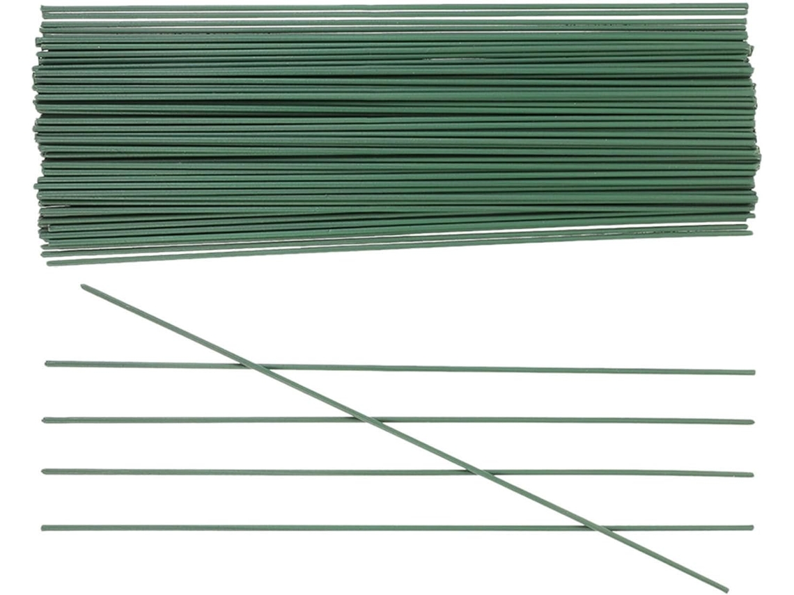 150 Hastes De Arame Floral, Suprimentos Para Floristas, Verde, 30 Cm (11,8 Polegadas)