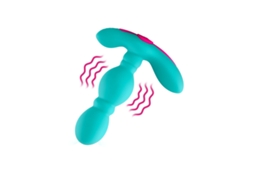 Vibrador Anal Cassini Preto FemmeFun Verde