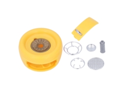 Mali churrasqueira Miniatura para Casinha de Bonecas Conjunto de Churrasco Amarelo