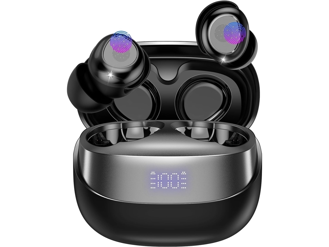 Fones De Ouvido Para Dormir, Fones De Ouvido Sem Fio Com Cancelamento Ruído Para Quem Dorme Lado, Mini Fones De Ouvido