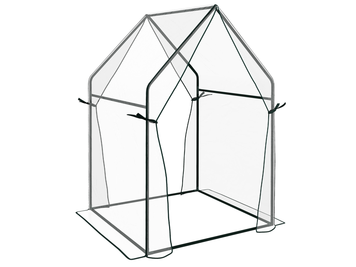 Estufa Lona Portas Duplas 90x90x145cm Pe VELTRIX