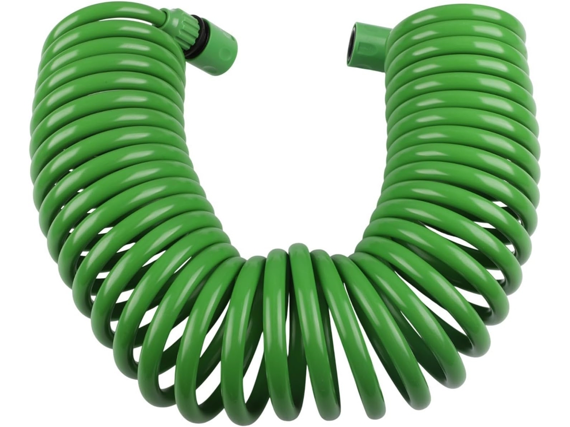 Mangueira De Jardim Flexível Em Espiral Com Conectores Plástico,