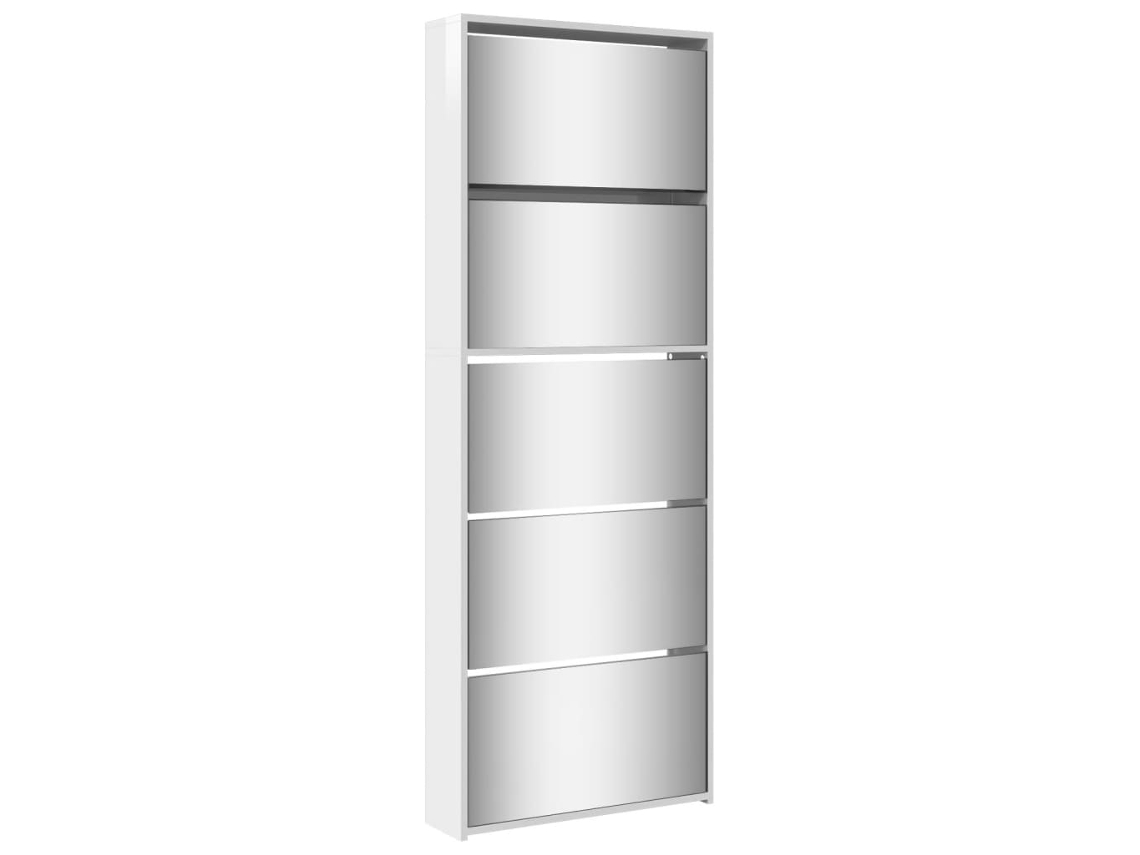 Shoe Cabinet, Shoe Cabinets Vidaxl Branco Madeira Processada (n/a)