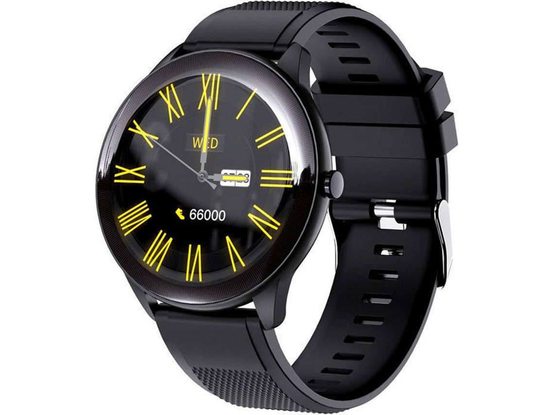 Smartwatch Homem 1.3 Polegadas Smartwatch Mulher Ip68 À Prova Dágua Bestvite (preto)