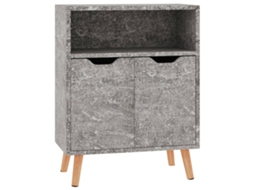 Sideboard, Sideboards Vidaxl Cinzeto Madeira Processada (n/a)