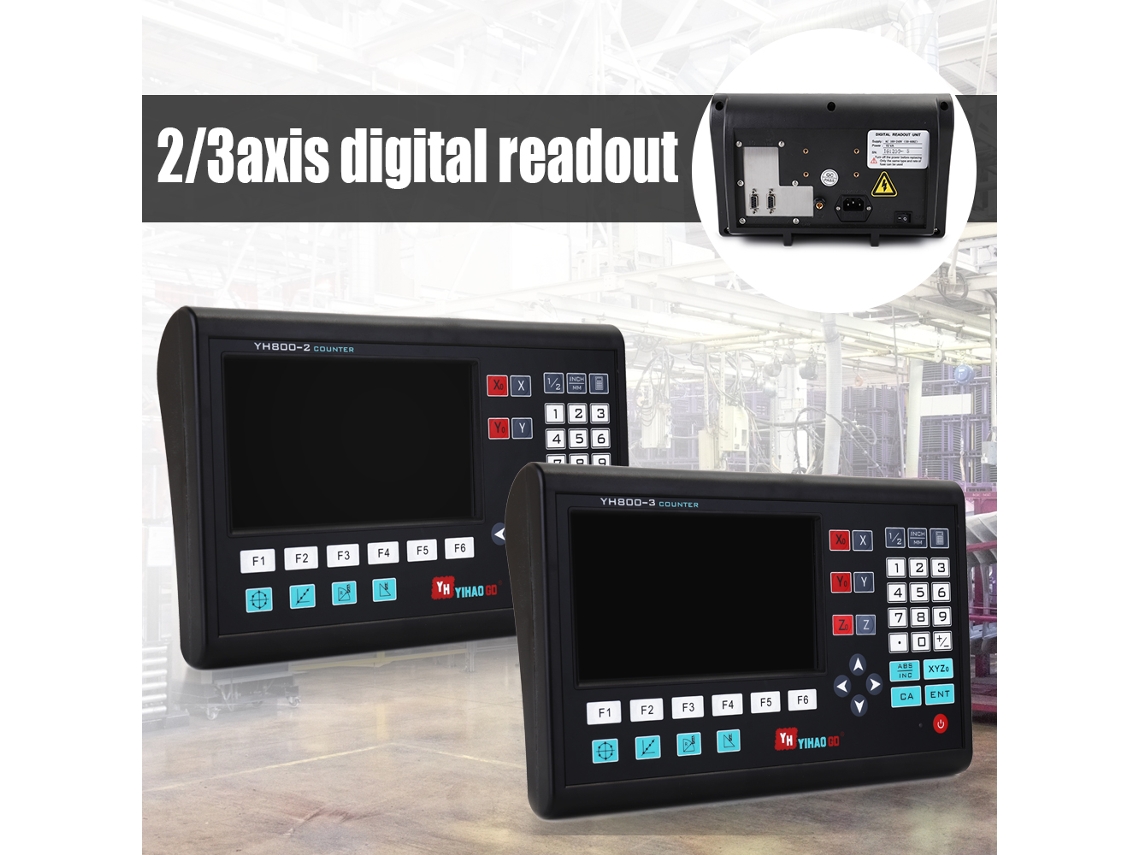 Painel Controle Cnc Torno Milling Com Tela Lcd 7 Polegadas