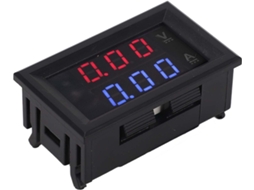 Kimiss Medidor Digital Avançado De Tensão E Corrente Dc0 100v