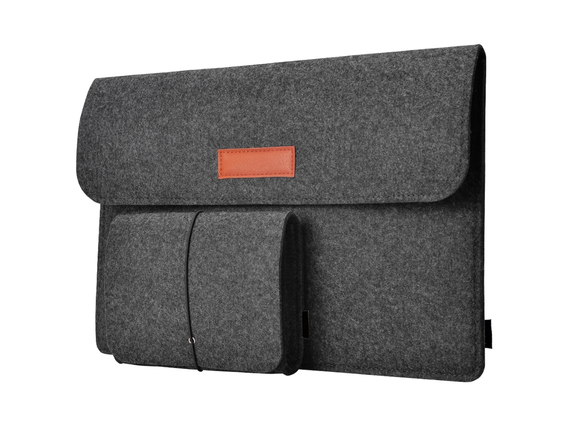 Capa De Manta De Feltro De 13,3 Polegadas Dodocool, Bolsa Protetora Com 4 Compartimentos E Bolsa Para Mouse