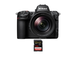 Z8 + Z 24 120mm F4 S + 1 Sandisk 128gb Uhs ii 300mb/s Máquina Fotográfica Híbrida + Ebook “20 Dicas para Fotos Que Impressionam” NIKON