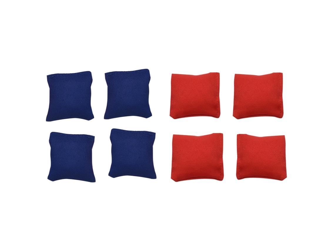 Omni-conjunto De 8 Bolsas De Cornhole Resistentes Ao Clima Para Adultos E Crianças Em Cores Vermelho E Azul Rojo Azul
