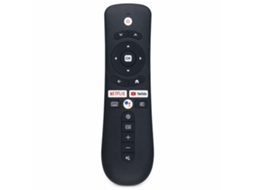 Comando À Distância Bluetooth Com Controlo Por Voz Compatível Com Tvs Syinix E Itel 4k Uhd Rc-201bv_zhd