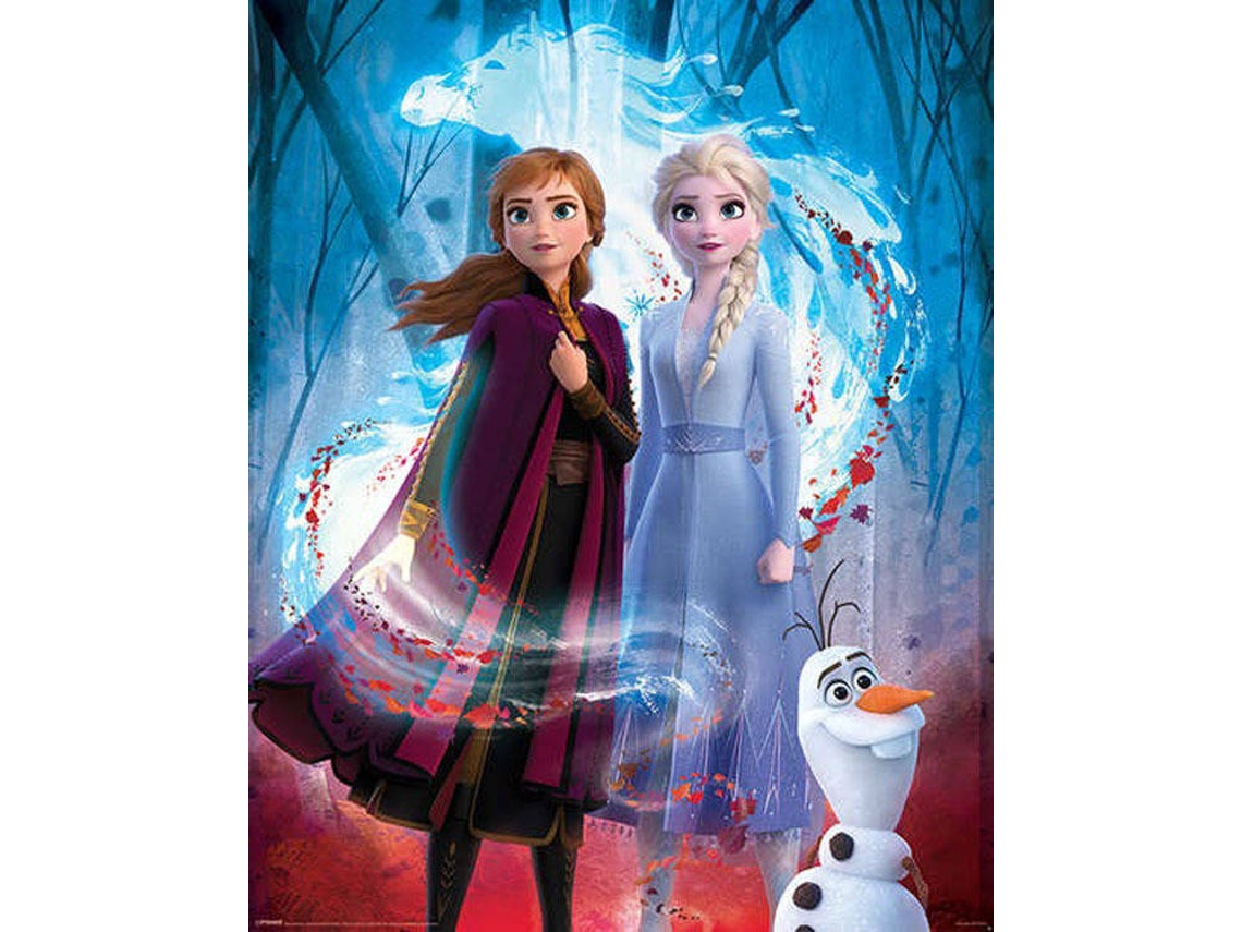 Póster GF Frozen 2 Frozen Spirit (40x50 cm)