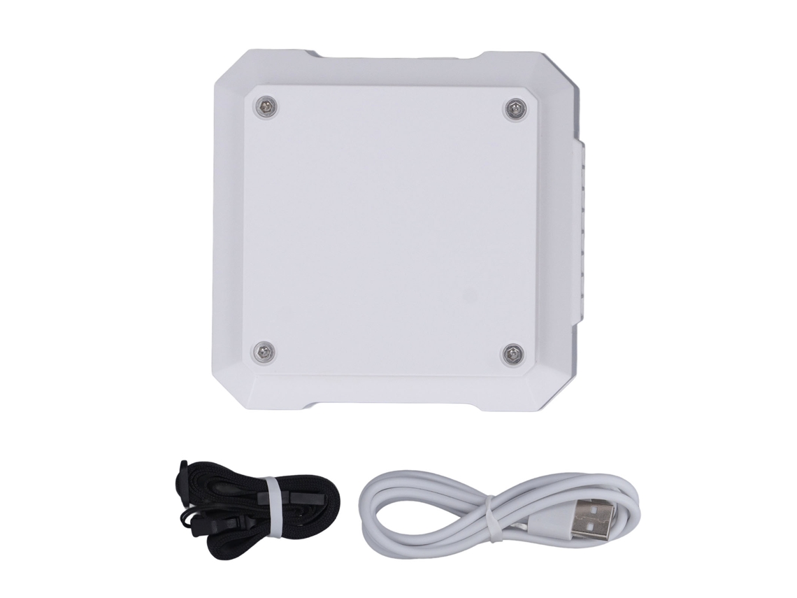 Ventilador Portátil com Clip Cinto 4000mah Usb Branco