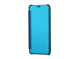 Flip Case Samsung S8 Azul EOOCOO (espelho eletroplatado, antiqueda)
