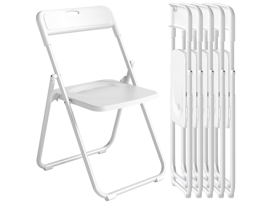Conjunto de 6 Cadeiras Dobráveis Ventiladas VOLTEDGE