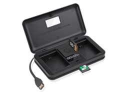 Lurelia Carregador De Bateria 5v 2a 1a 0,39 Polegadas Lcd Para Câmaras Com Usb