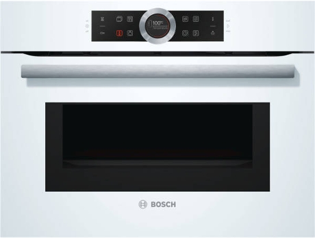 Forno Micro-ondas BOSCH CMG633BW1 (45 L - 59.4 cm - Catalítico - Branco) — Forno + Micro-ondas | Catalítico | 45 L