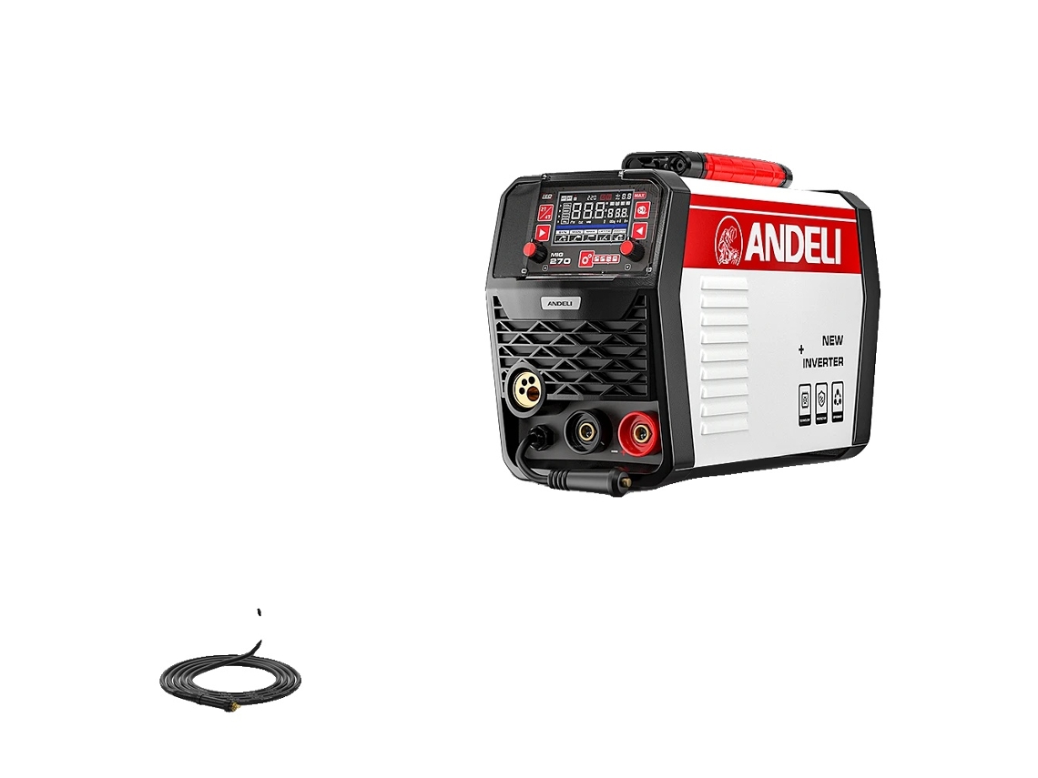 Máquina De Solda, Capaz De Mig E Tig, Suporte De Dupla Tensão, Led Mig 270 P2 Oem