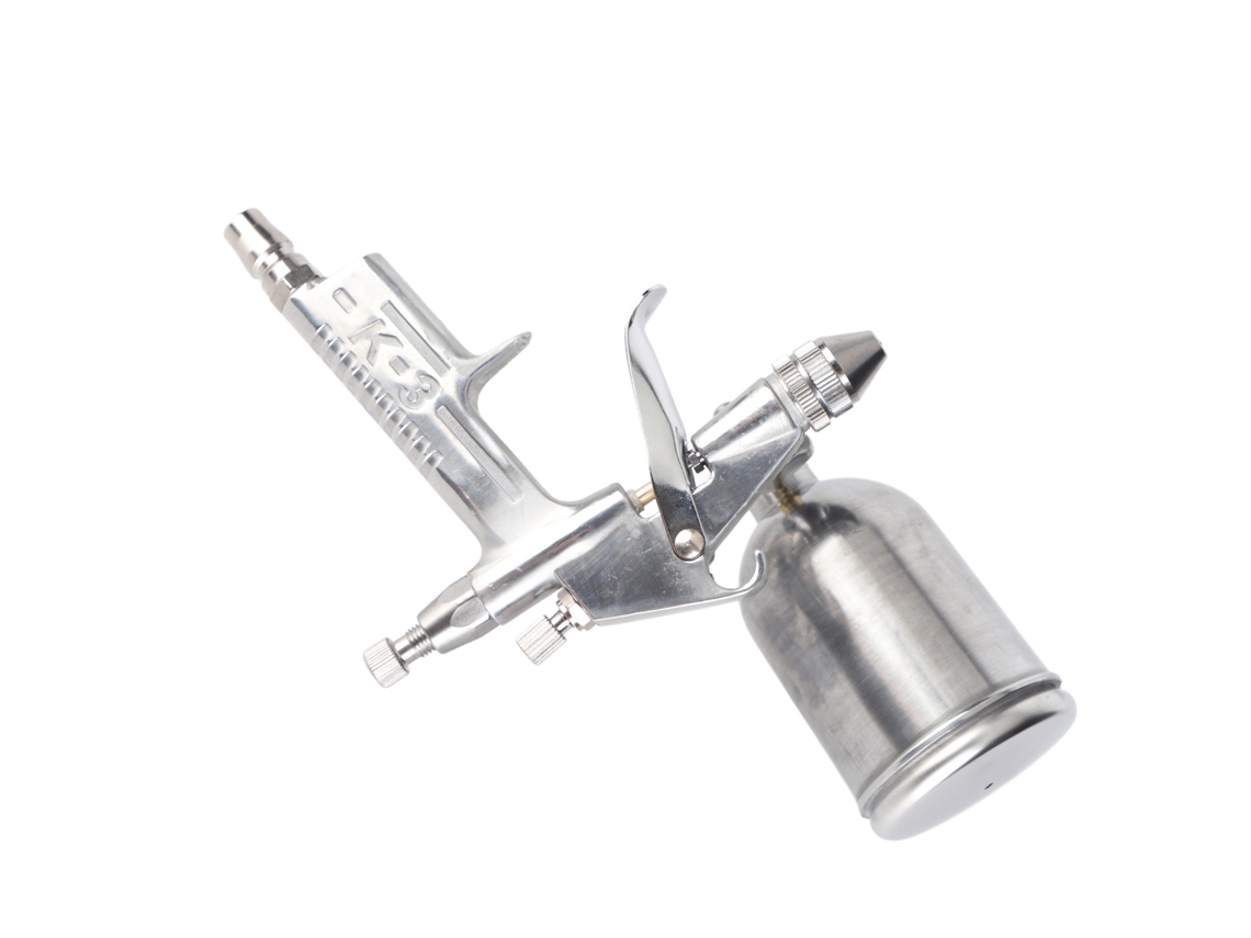 Laxiscreed Airbrush Profissional 0,5mm Com Reservatório De 125ml Para Pintura Precisa