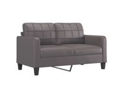 2-seater Sofa, 2-seater Sofas Vidaxl Cinzeto Couro (n/a)