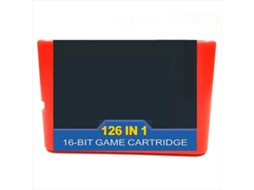 126 Jogos em um Cartão de Jogo de 16 Bits para Consoles, B GOKOCO