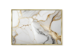 Magnetic Glass Board Marble Elegance For The Hall Espelharte (100x70 Cm)