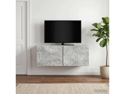 Vidaxl Gabinete De Tv De Parede 98 X 41 X 30 Cm Cinzento Cimento