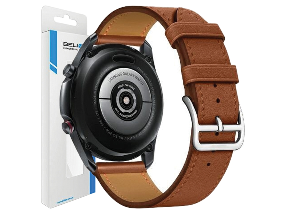 Pulseira de couro Beline Hermes 22 mm para Apple Watch
